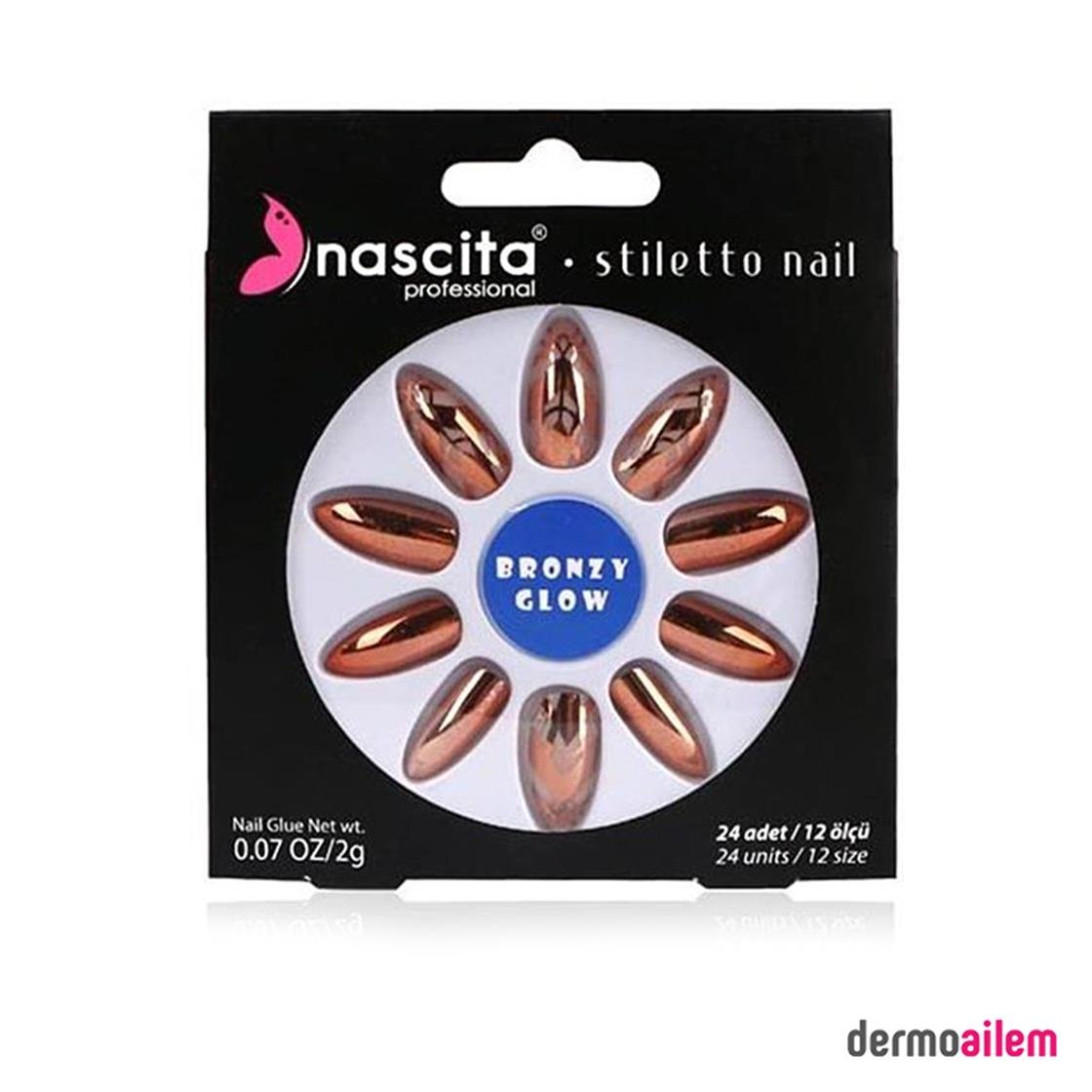 Takma TırnakNascitaNascita Stiletto Takma Tırnak - 29