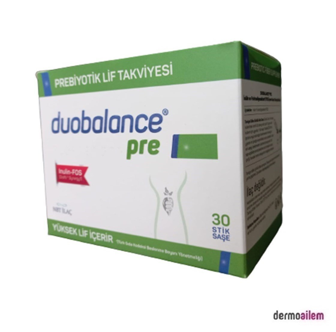 Takviye Edici GıdalarNBTLİFENbt Life Duobalance Pre Prebiyotik 30 Stik Saşe