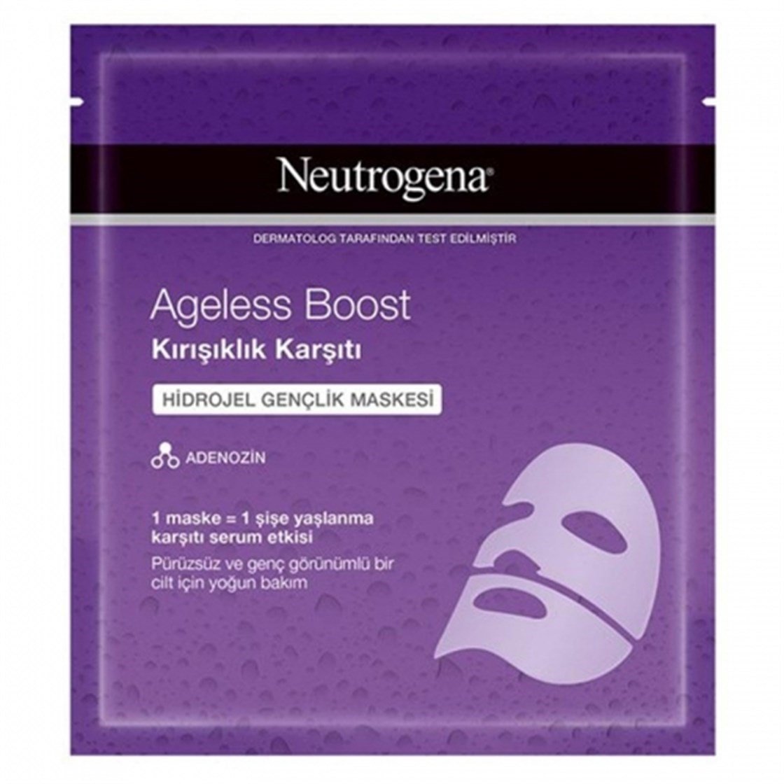 MaskelerNeutrogenaNeutrogena Ageless Boost Kırışıklık Karşıtı Hidrojel Gençlik Maskesi 30 ml