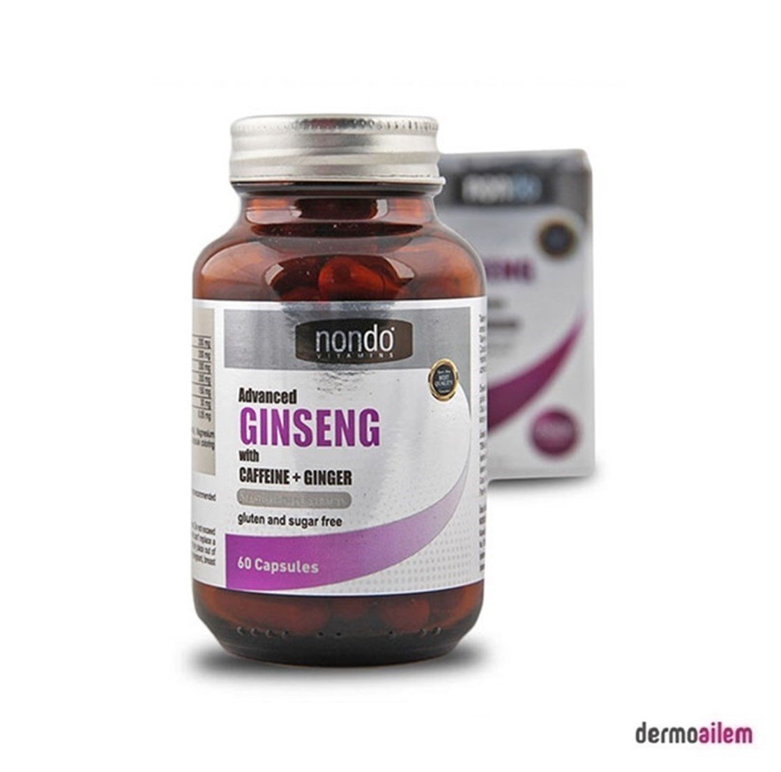 Takviye Edici GıdalarNondoNondo Advanced Ginseng Formula 60 Kapsül