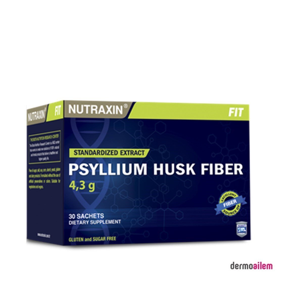 Takviye Edici GıdalarNutraxinNutraxin Psyllium Husk Fiber 4,3 g x 30 Saşe