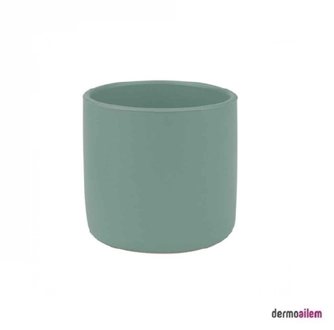 Biberon & Emzik & OyuncakOİOİOİOİ Silikon Mini Bardak Nehir Yeşili