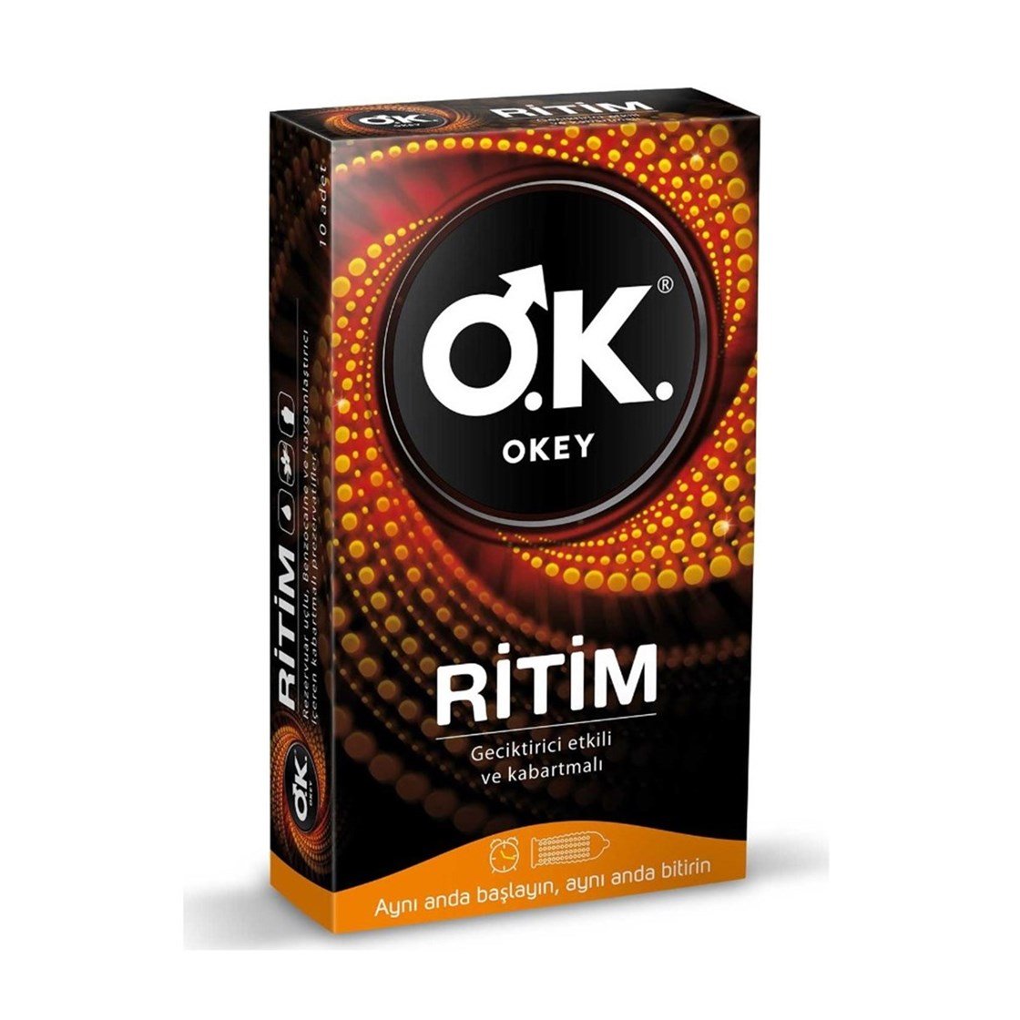 PrezervatiflerOkeyOkey Ritim Prezervatif 10'lu