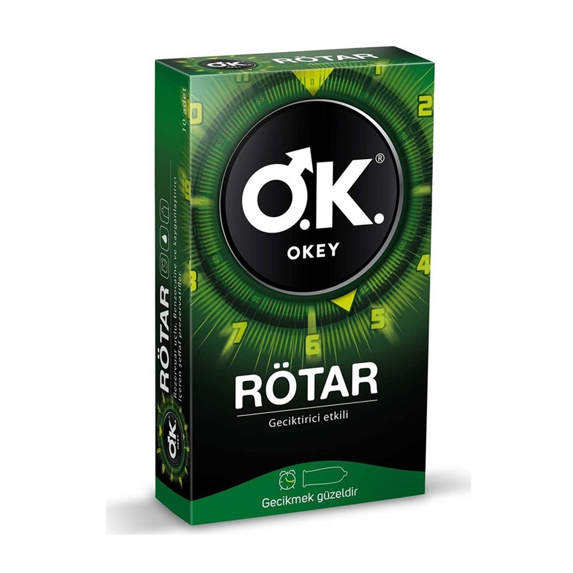 PrezervatiflerOkeyOkey Rötar Prezervatif 10'lu