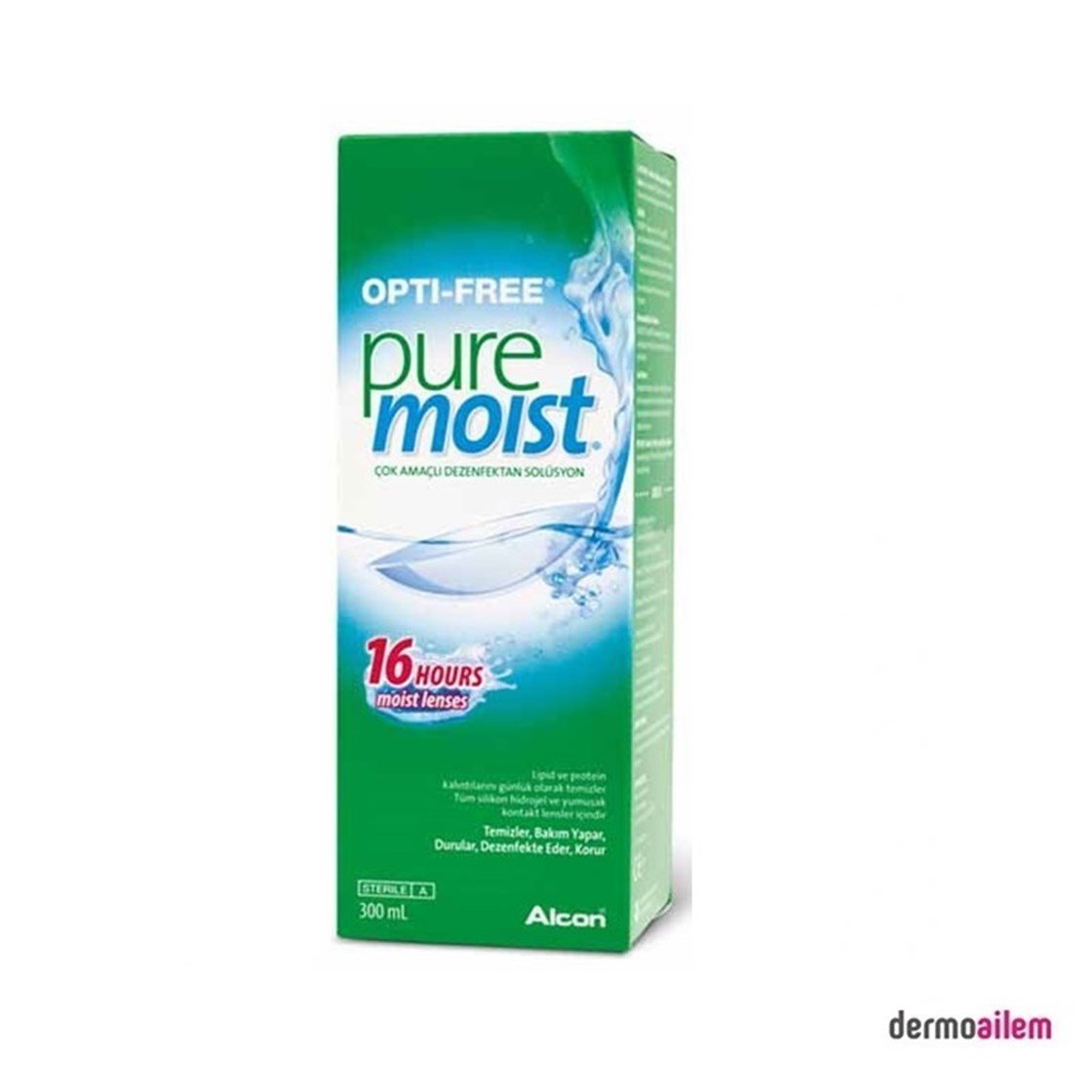 Göz SağlığıAlconOpti-Free Puremoist Lens Solüsyonu 300 ml