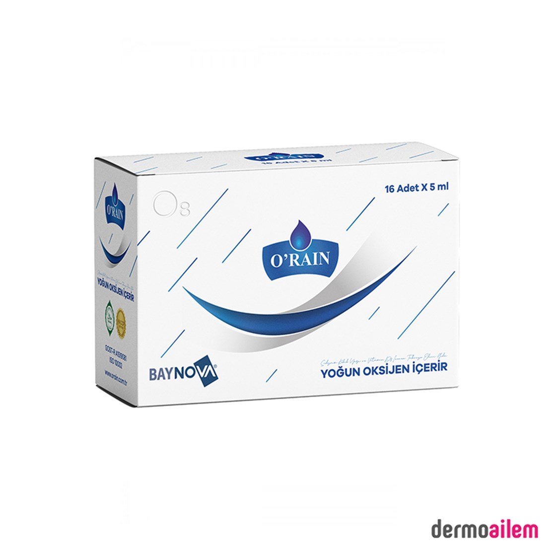 NebulizatörOrainOrain Oksijen 5 Ml x 16 Adet