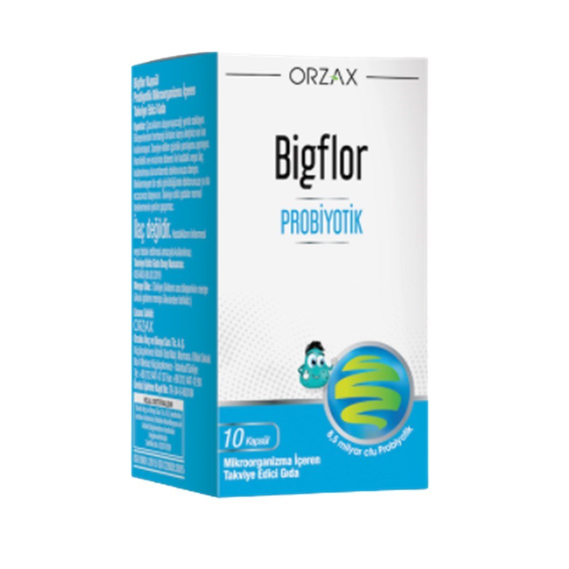 ProbiyotiklerOrzaxOrzax Bigflor Probiyotik 10 Kapsül