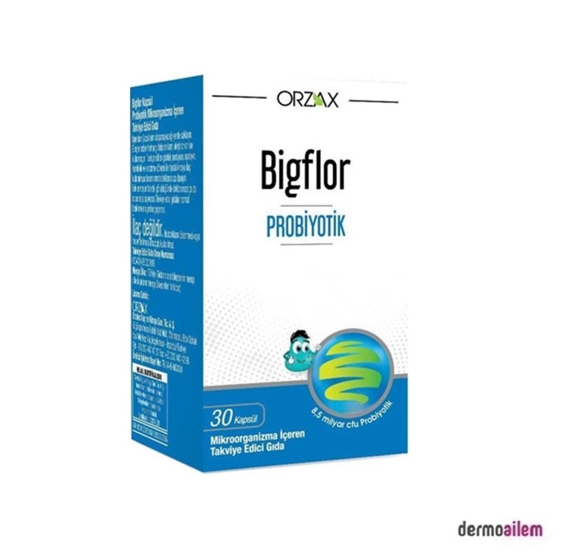 Takviye Edici GıdalarOrzaxOrzax Bigflor Probiyotik 30 Kapsül