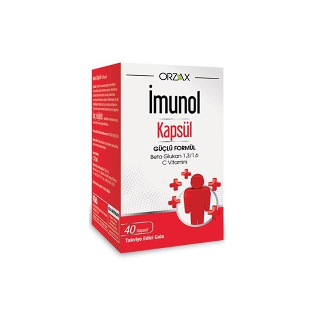 Takviye Edici GıdalarOrzaxOrzax İmunol 40 Kapsül