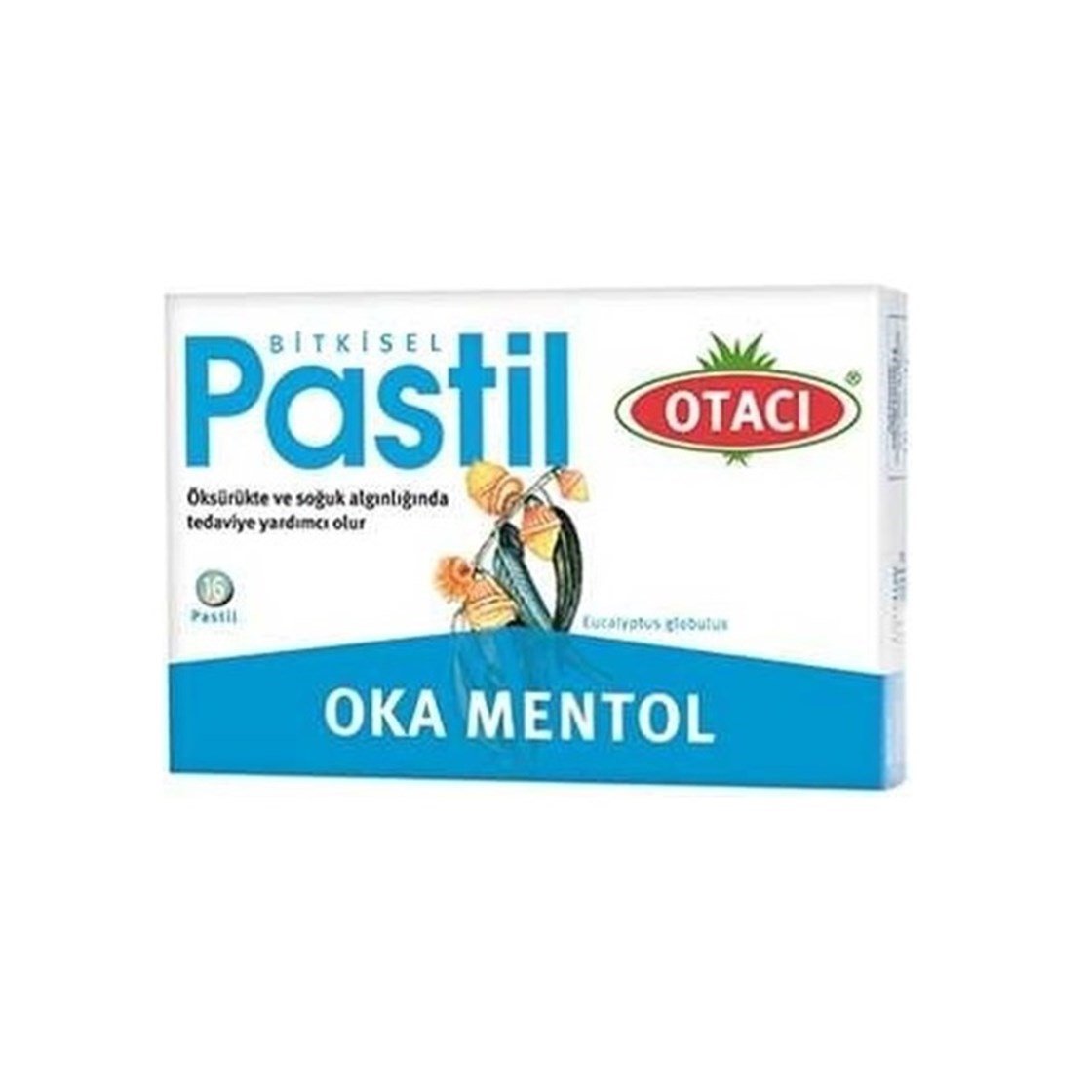 Takviye Edici GıdalarOtacıOtacı Oka Mentol Pastil 16 Adet