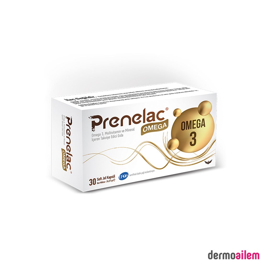 Takviye Edici GıdalarConvita İlaçPrenelac Omega 3 30 Kapsül