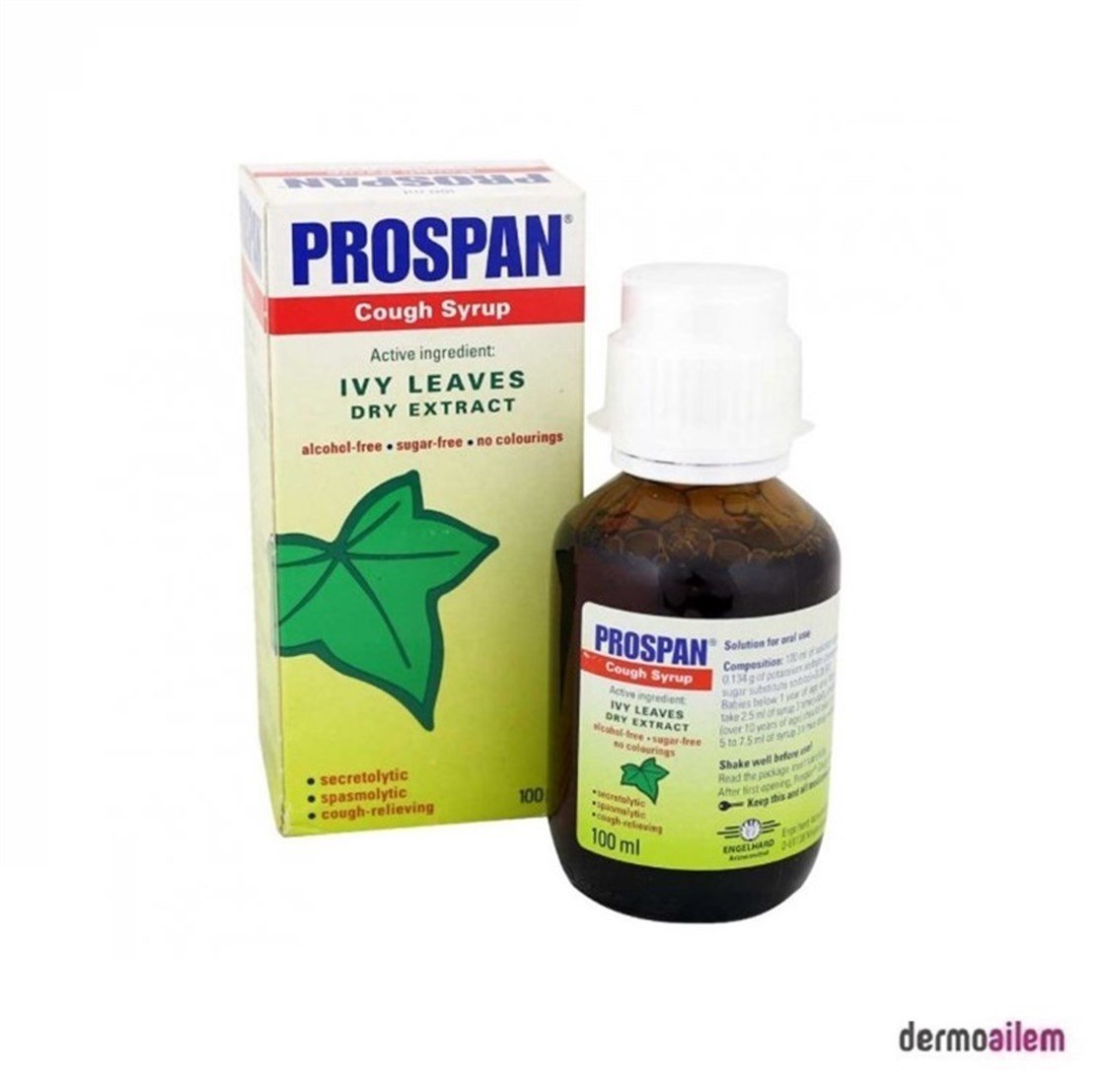 Takviye Edici GıdalarAbdi İbrahimProspan Bitkisel Öksürük Şurubu 100 ml
