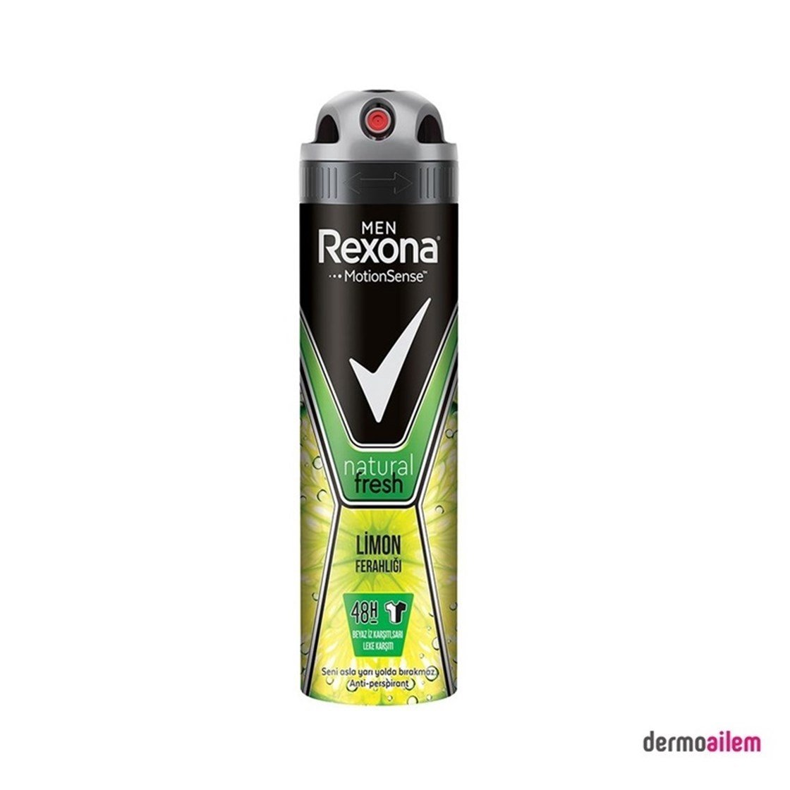 Erkek DeodorantRexonaRexona Men Natural Fresh Limon Ferahlığı 150 ml Deo Sprey 1