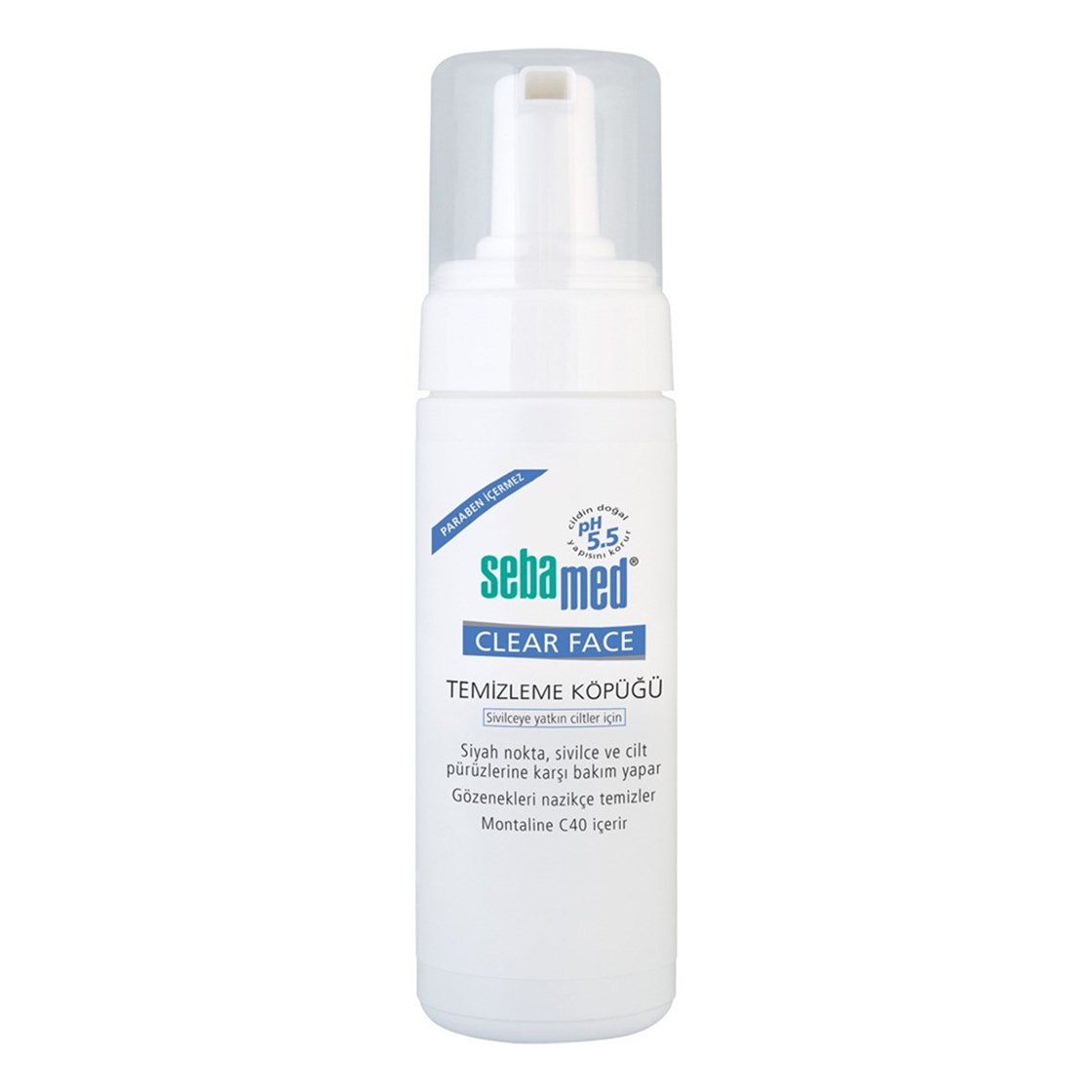 Akne Sivilce Bakım ÜrünleriSebamedSebamed Clear Face Sivilce Karşıtı Temizleme Köpüğü 150 ml