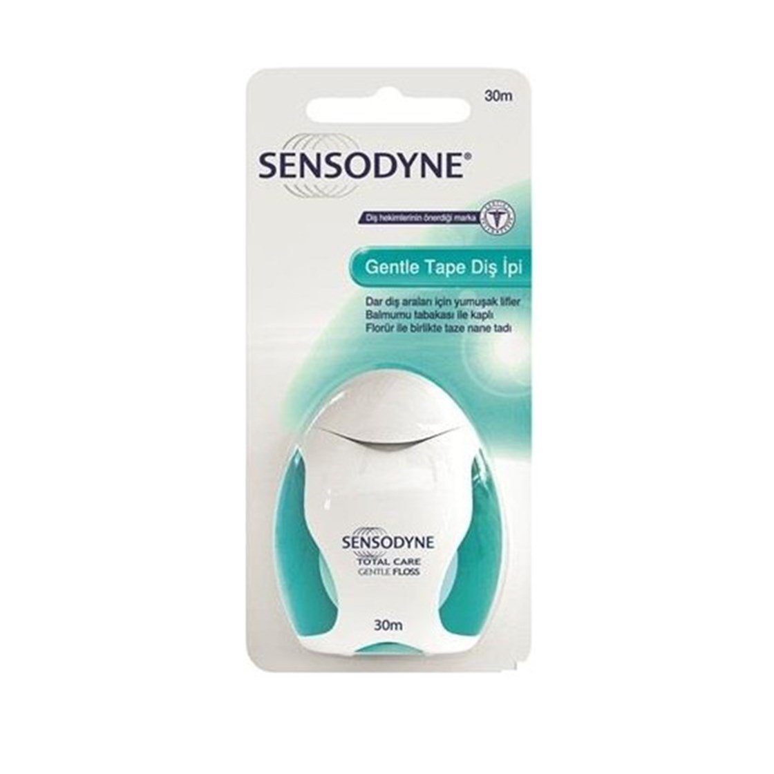 Diş İpleriSensodyneSensodyne Gentle Tape 30 mt Naneli Diş İpi