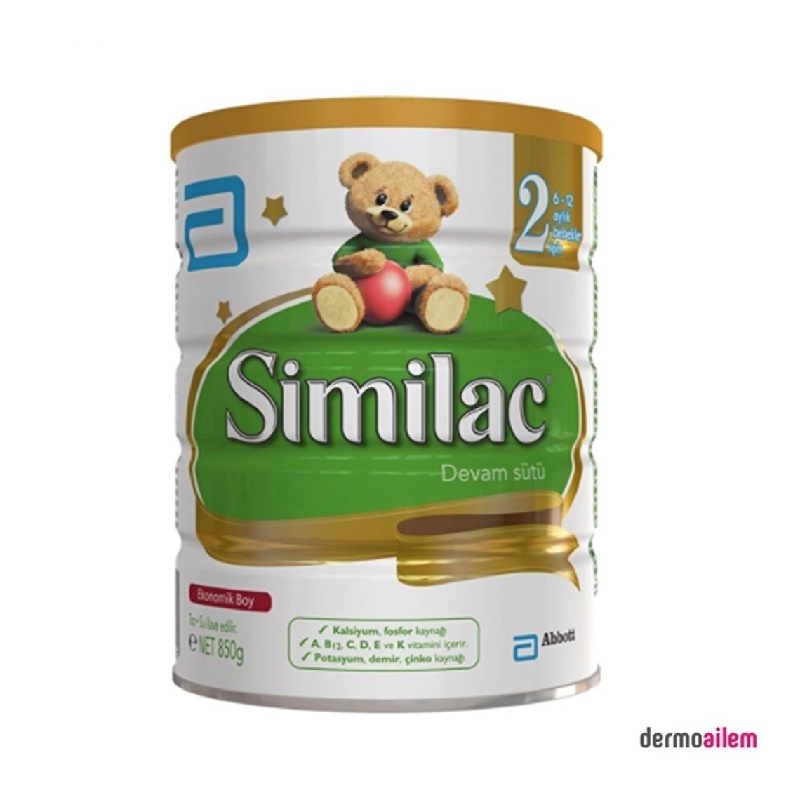MamalarABBOTSimilac 2 Devam Sütü 850 gr