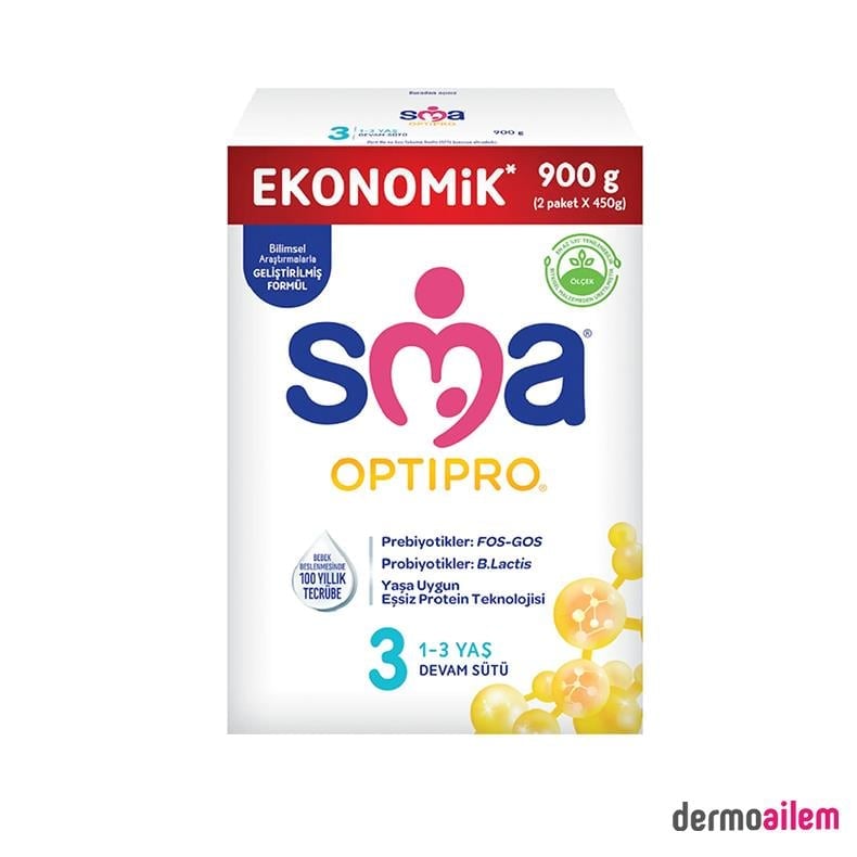 MamalarSMASMA Optipro 3 Devam Sütü 900 gr