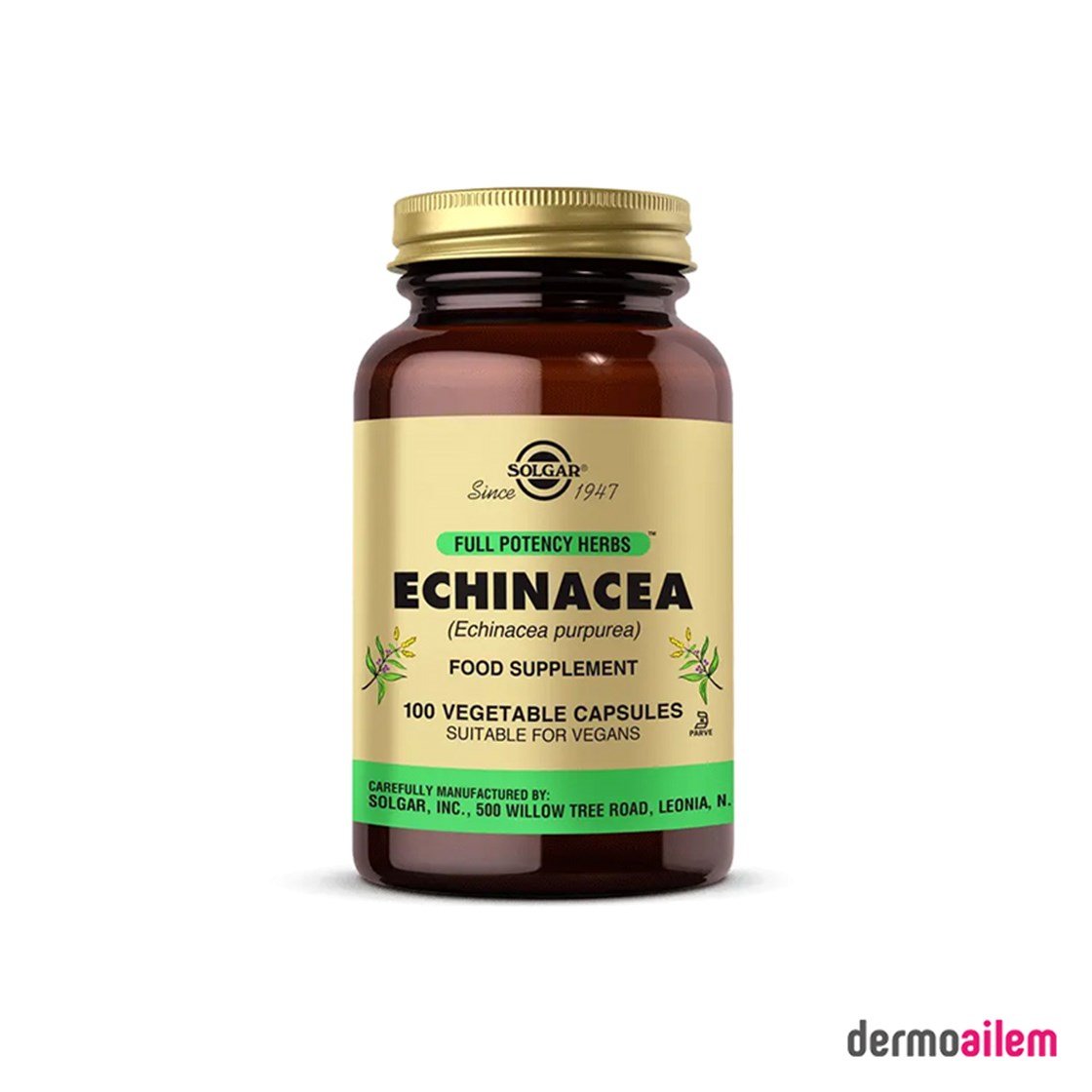 Takviye Edici GıdalarSolgarSolgar Echinacea 100 Kapsül