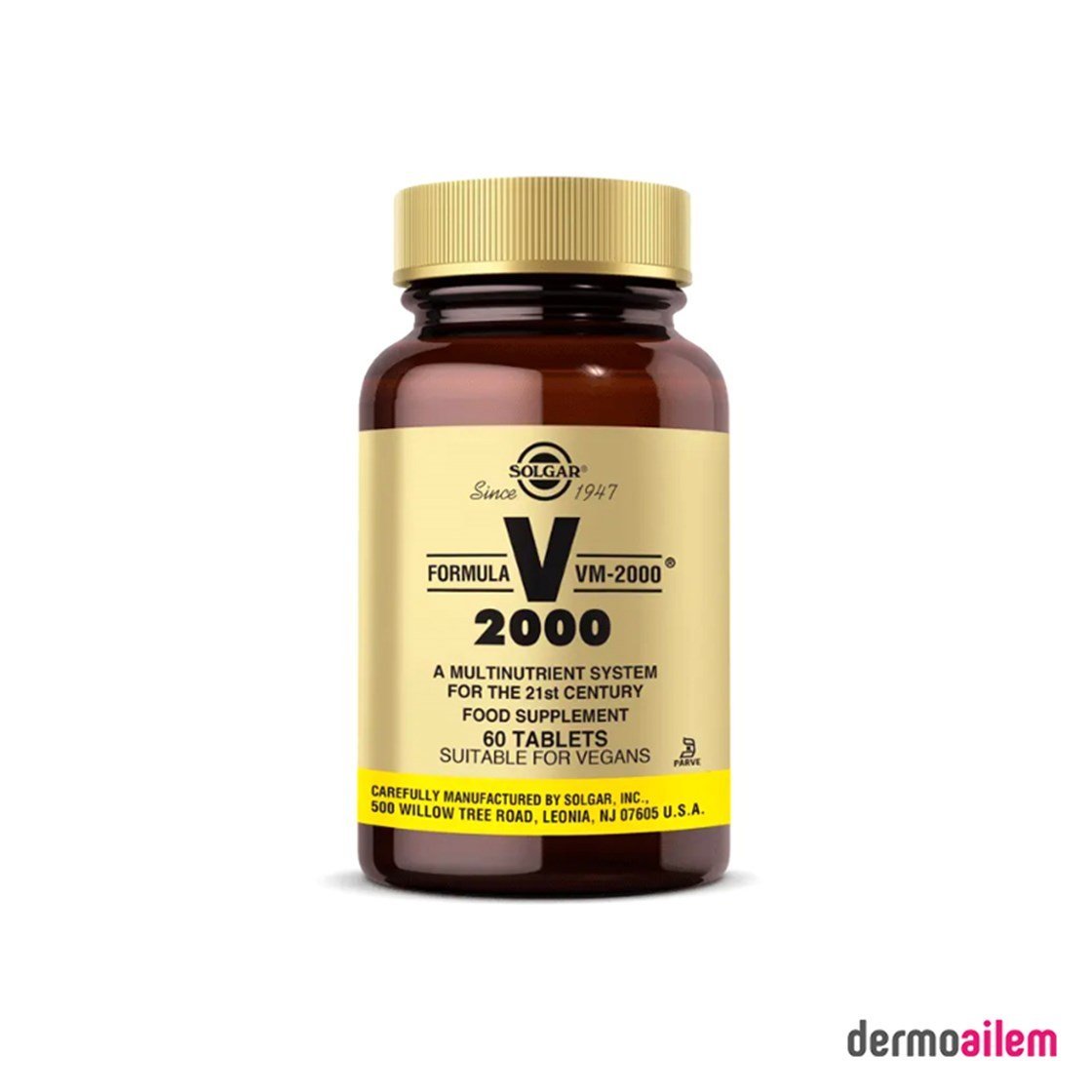 Takviye Edici GıdalarSolgarSolgar Formula VM 2000 60 Tablet