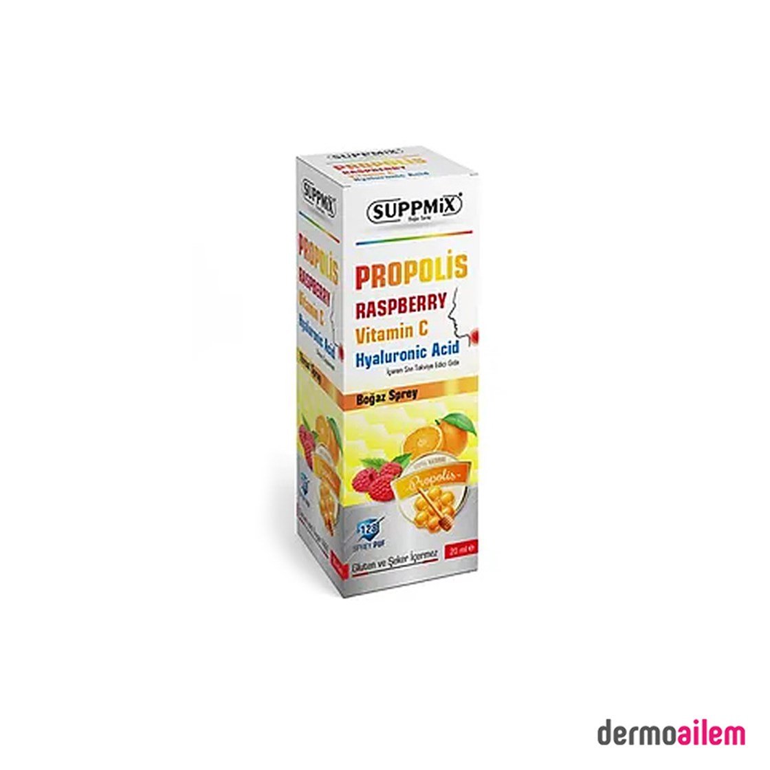 Takviye Edici GıdalarHARMAN FARMASuppmix Propolis Sprey 20ml