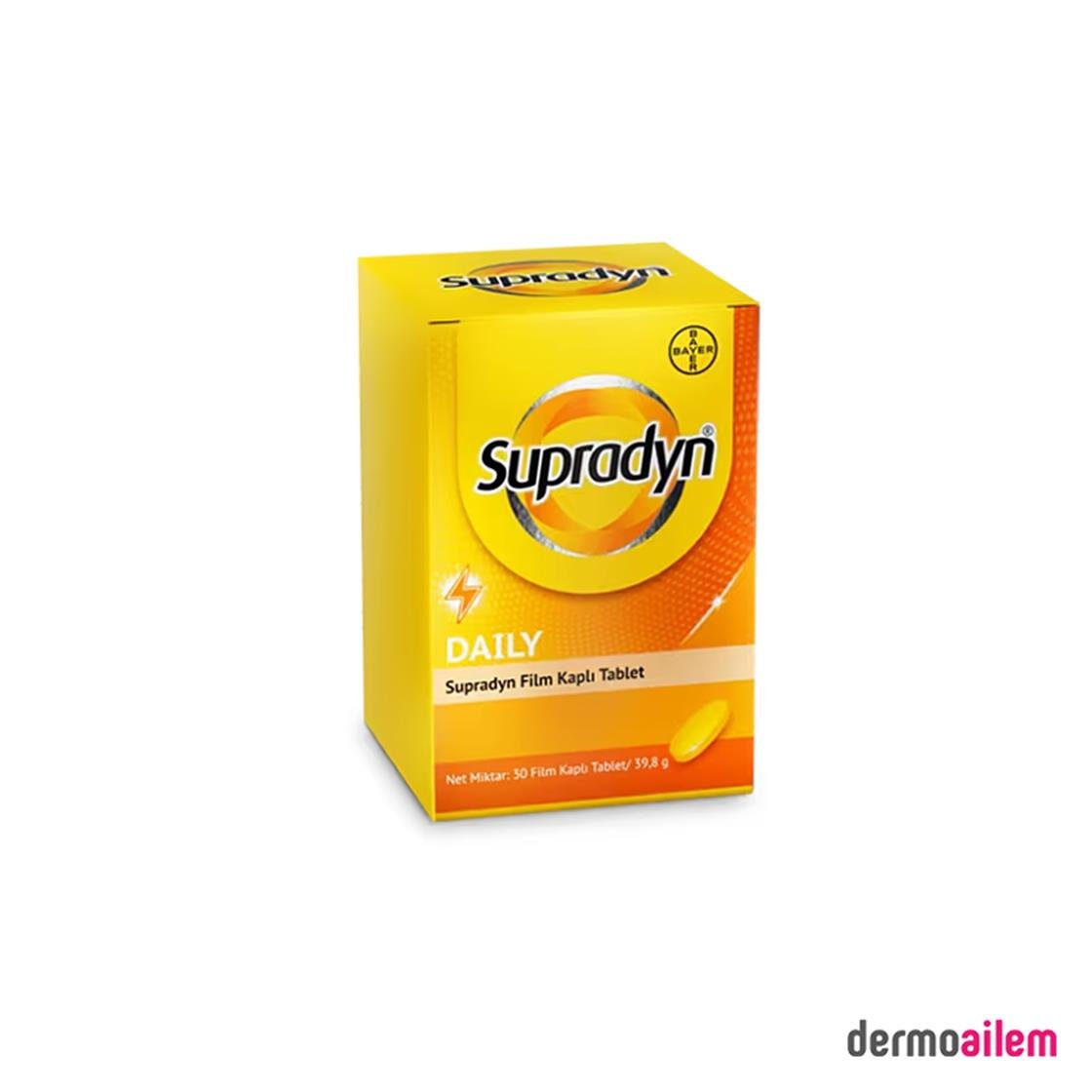 MultivitaminlerSupradynSupradyn Koenzim Q10 30 Tablet