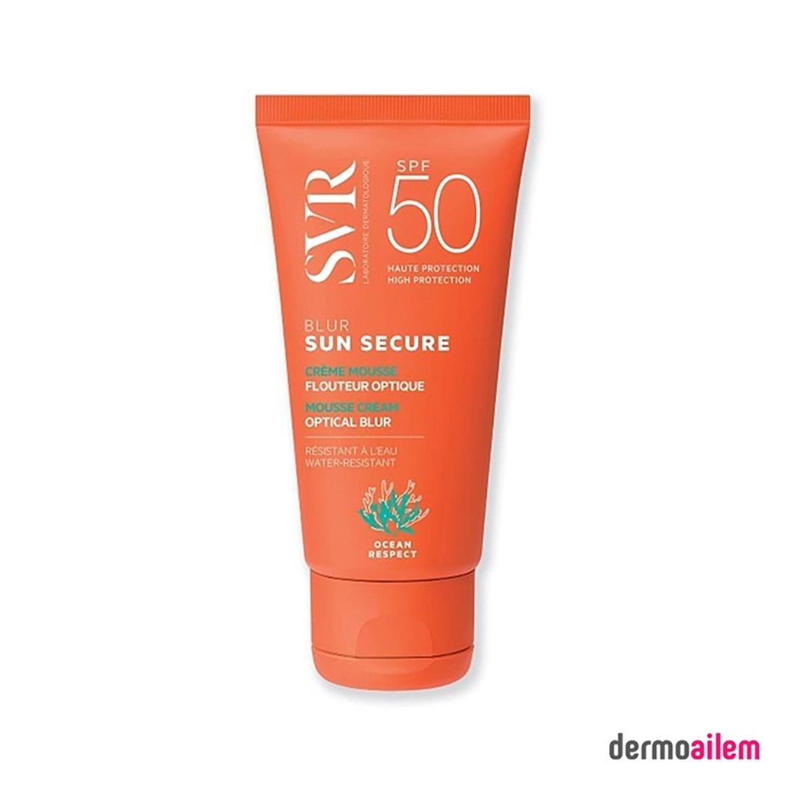 Yüz İçin Güneş ÜrünleriSVRSvr Sun Secure Blur Spf50 50 ml