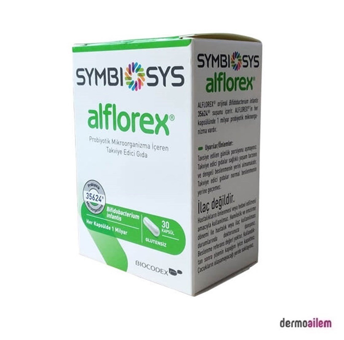 ProbiyotiklerBiocodexSymbiosys Alflorex Probiyotik 30 Kapsül