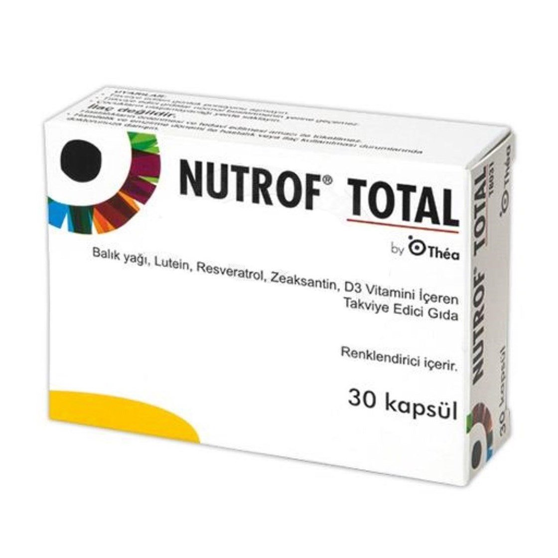 Takviye Edici GıdalarTheaThea Nutrof Total 30 Kapsül