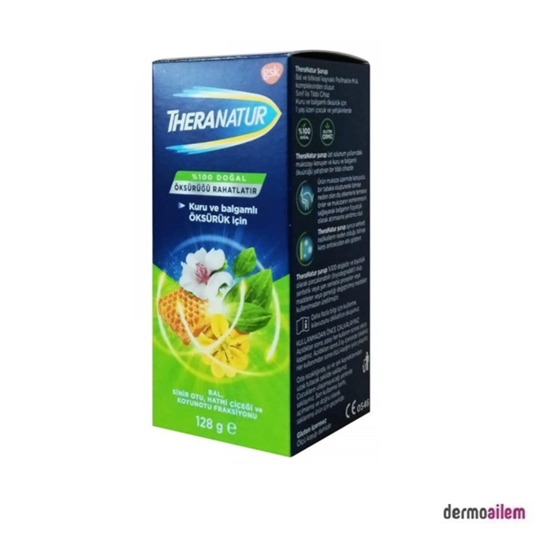 Takviye Edici GıdalarGSKTheranatur Bitkisel Şurup 128 gr