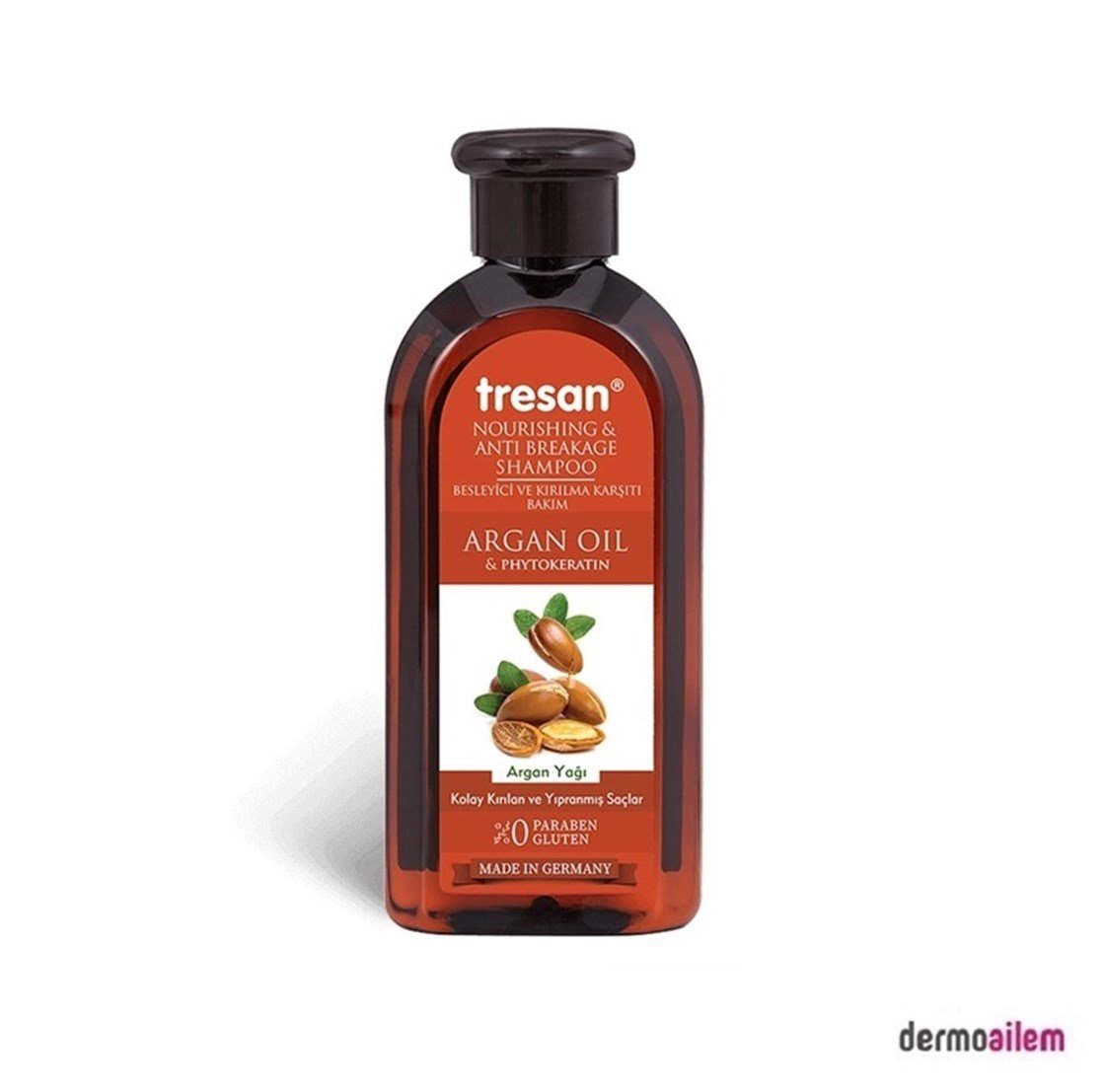 ŞampuanlarTresanTresan Argan Yağı Şampuanı Kolay Kırılan ve Yıpranmış Saçlar 300 ml