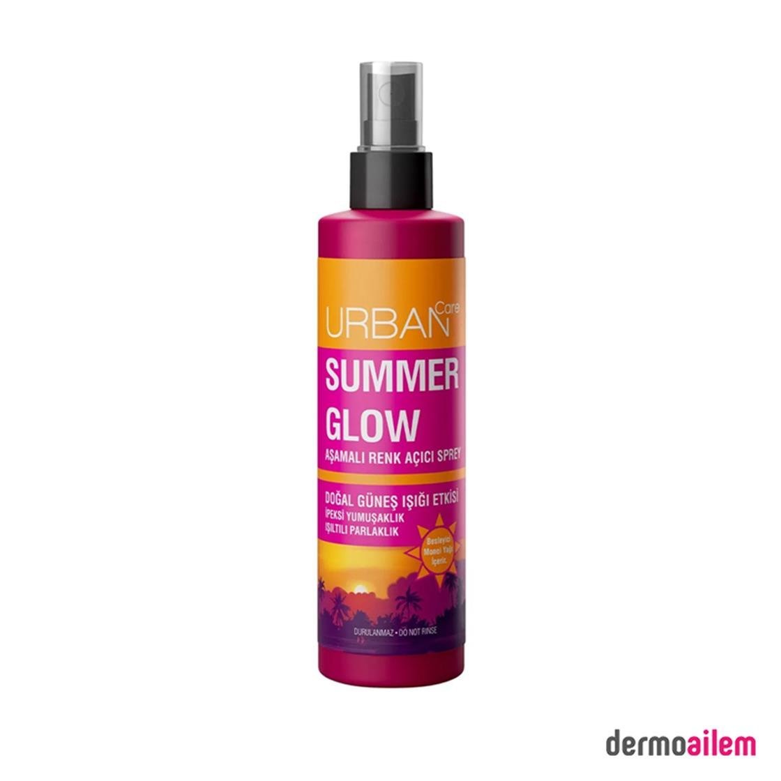 Saç Bakım ÜrünleriUrban CareUrban Care Summer Glow Aşamalı Renk Açıcı Sprey 150 ml