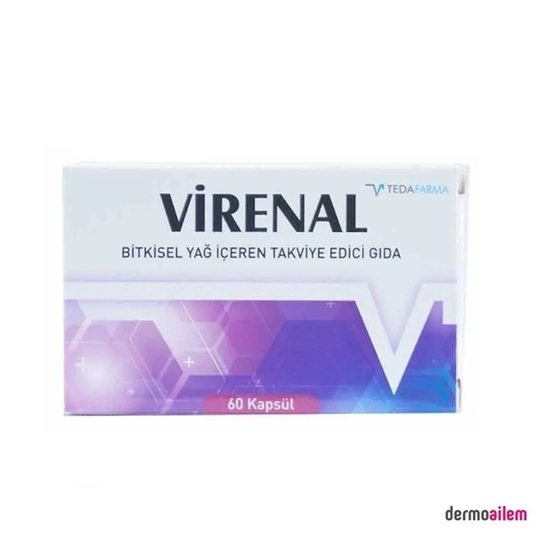Takviye Edici GıdalarTedaFarmaVirenal Kapsül 60 Kapsül