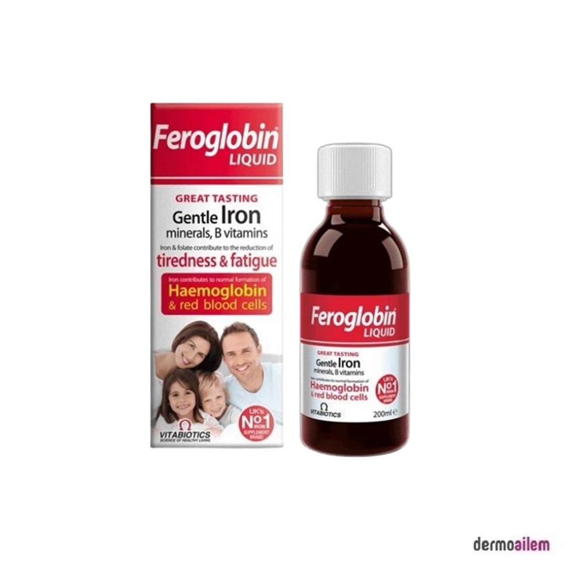 Takviye Edici GıdalarVitabioticsVitabiotics Feroglobin Liquid Sıvı Takviye Edici Gıda 200 ml