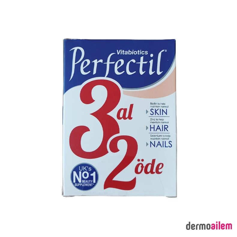 Saç Bakım ÜrünleriVitabioticsVitabiotics Perfectil 3 al 2 Öde