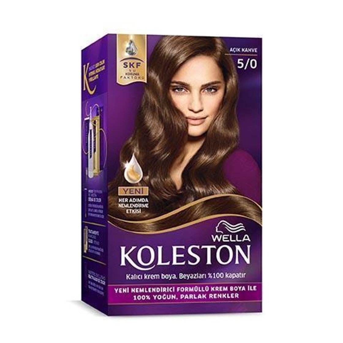 Saç BoyalarıKOLESTONWella Koleston Açık Kahve Saç Boyası 5/0