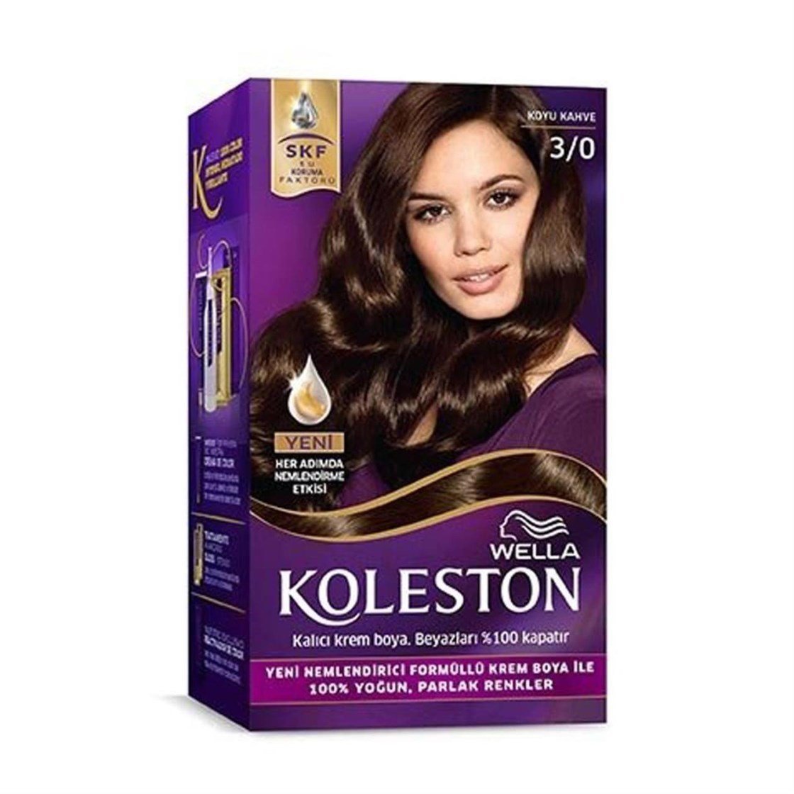 Saç BoyalarıKOLESTONWella Koleston Koyu Kahve Saç Boyası 3/0