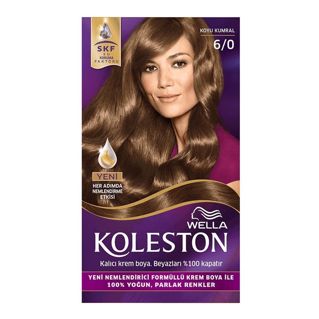 Saç BoyalarıKOLESTONWella Koleston Koyu Kumral Saç Boyası 6/0