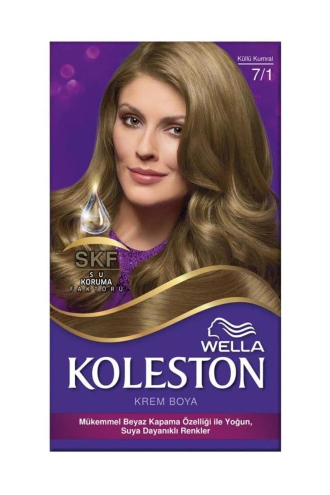 Saç BoyalarıKOLESTONWella Koleston Küllü Kumral Saç Boyası 7/1