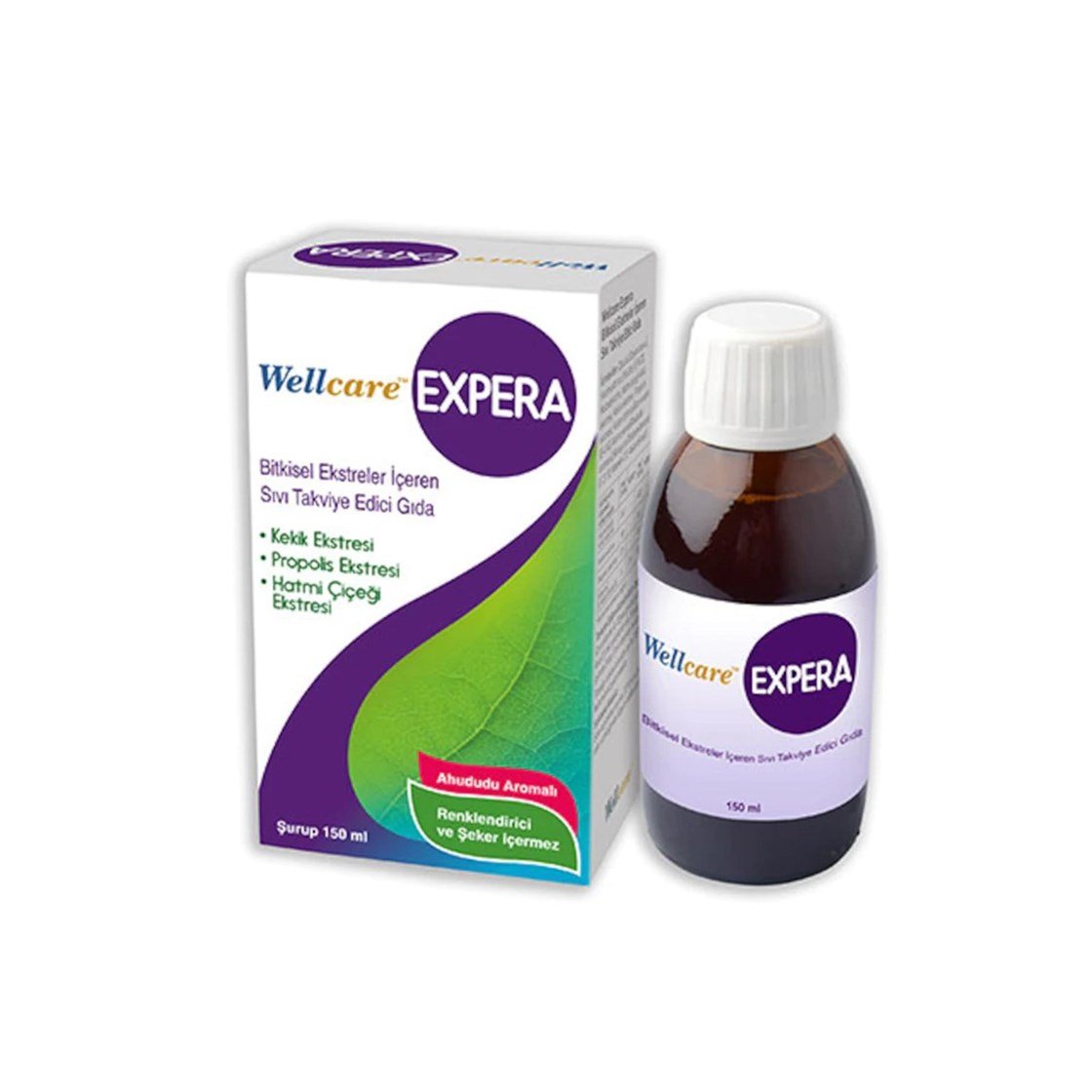 Takviye Edici GıdalarWellcareWellcare Expera Bitkisel Şurup 150 ml