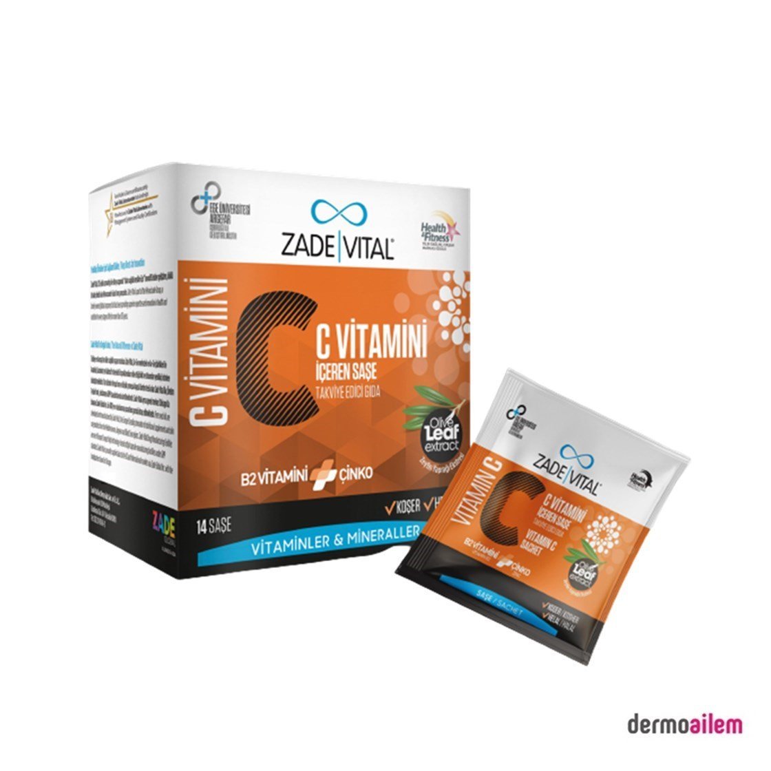 Takviye Edici GıdalarZade VitalZade Vital C Vitamini 14 Saşe