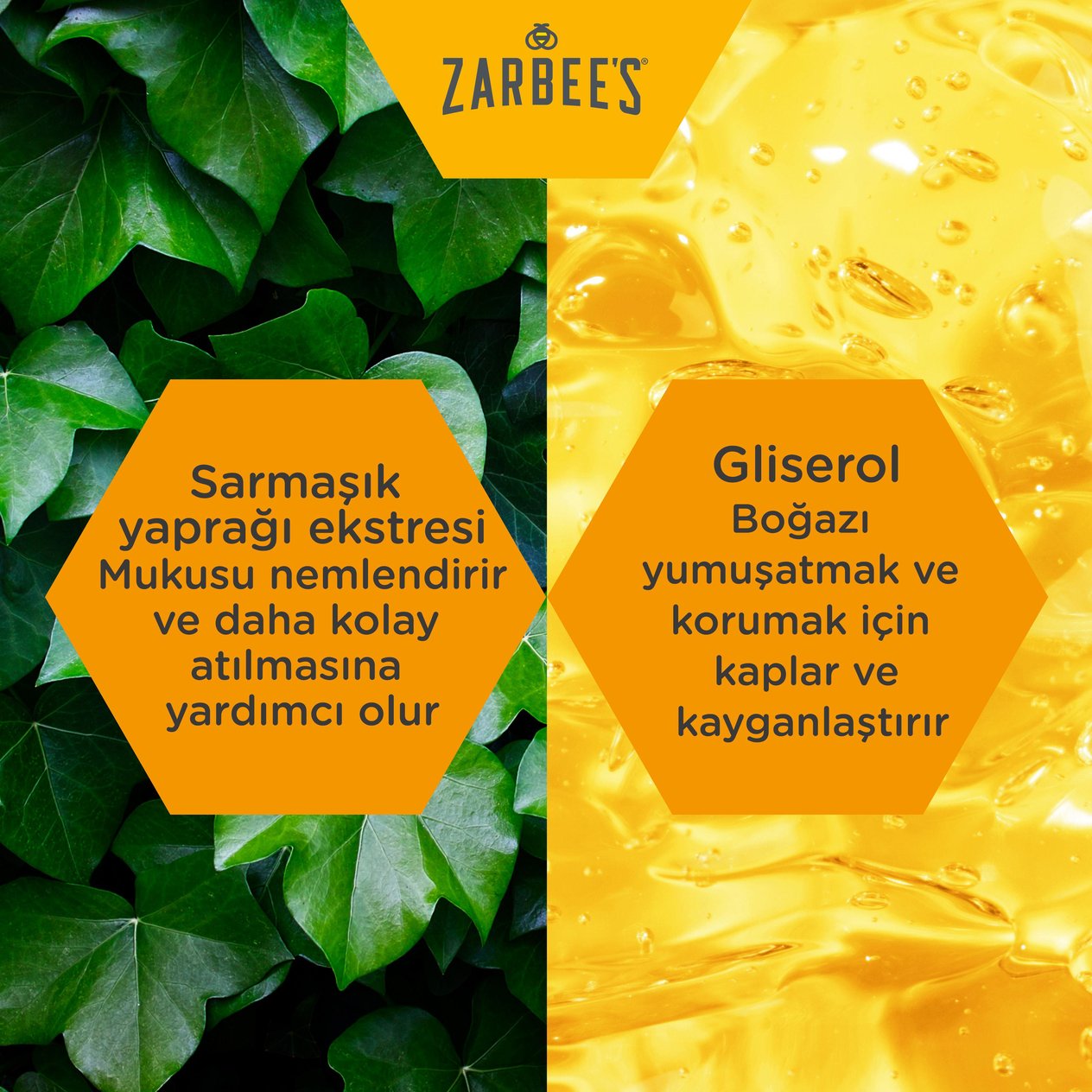 Takviye Edici GıdalarZarbee'sZarbee's Öksürük ve Boğaz Ağrısı Şurubu