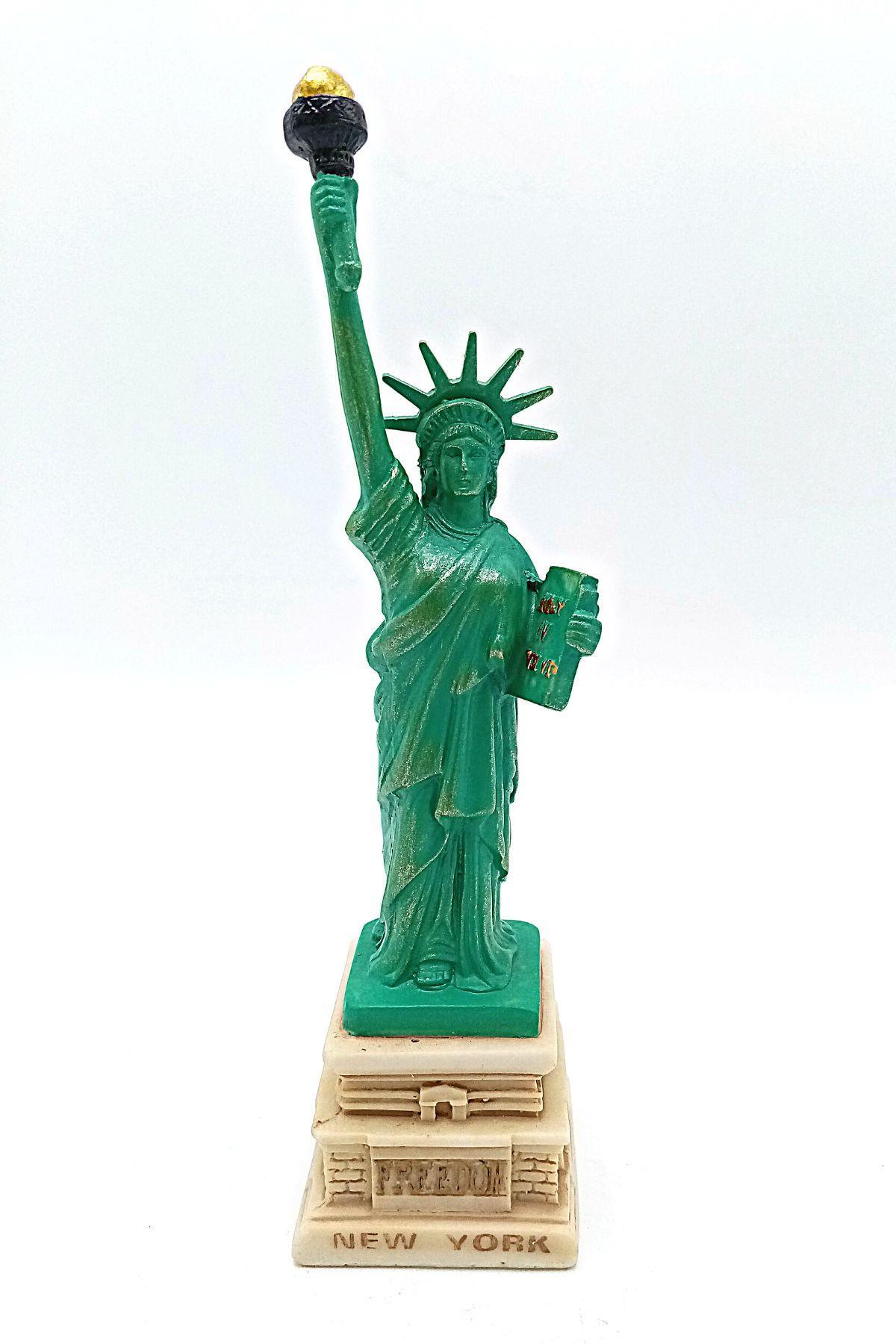 Amerika Birleşik DevletleriDünyadan HediyelerDNY-HD100294Keskin Hediyelik Eşya Ve TekstilABD New York Özgürlük Heykeli Reçine 18 cm