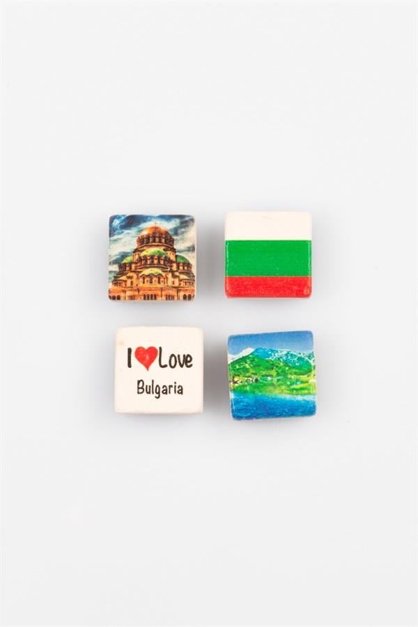 BulgaristanDünyadan HediyelerKRTS4LMGNT-796Keskin Hediyelik Eşya Ve TekstilBulgaristan Temalı Dörtlü Taş Magnet