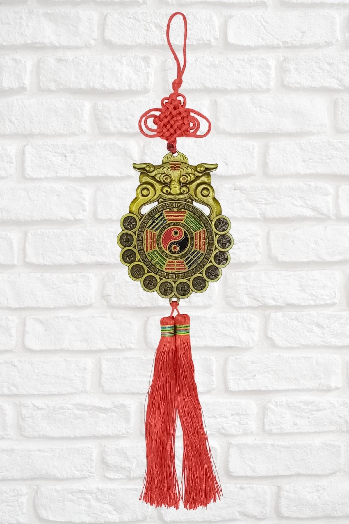 ÇinDünyadan HediyelerDNY-HDYKSKALK2958Keskin Hediyelik Eşya Ve TekstilFeng Shui Bagua Ayna Yuvarlak 10 x 40 cm