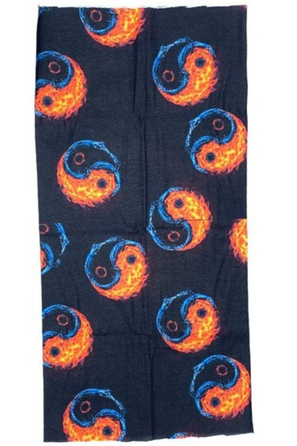 ÇinDünyadan HediyelerVOSBF-41Keskin Hediyelik Eşya Ve TekstilYin Yang Temalı Buff Boyunluk Bandana No:101
