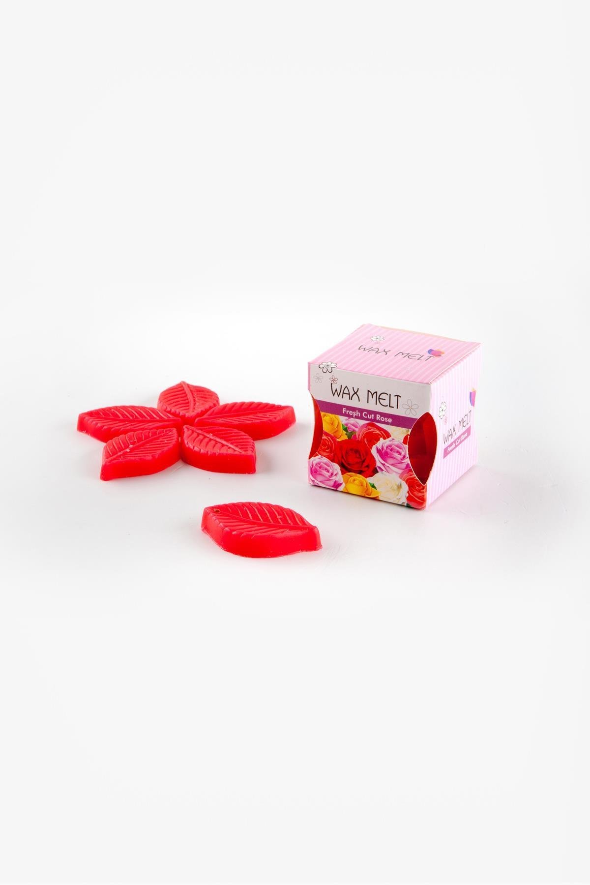 HindistanDünyadan HediyelerDNY-HD100151Keskin Hediyelik Eşya Ve TekstilWax Fresh Cut Rose Kokulu Eriyen Yaprak Mum 6 Adet