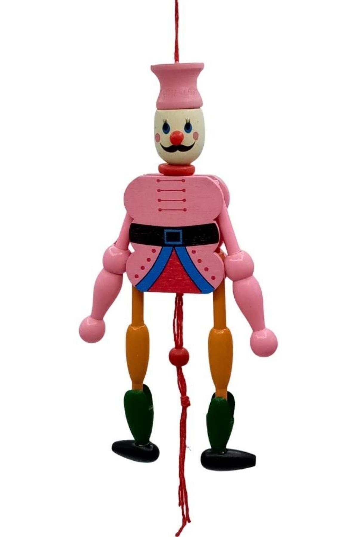 İtalyaDünyadan HediyelerDNY-HD100476Keskin Hediyelik Eşya Ve TekstilKurşun Asker Kukla Pembe Çek Bırak İpli Hareketli 20cm