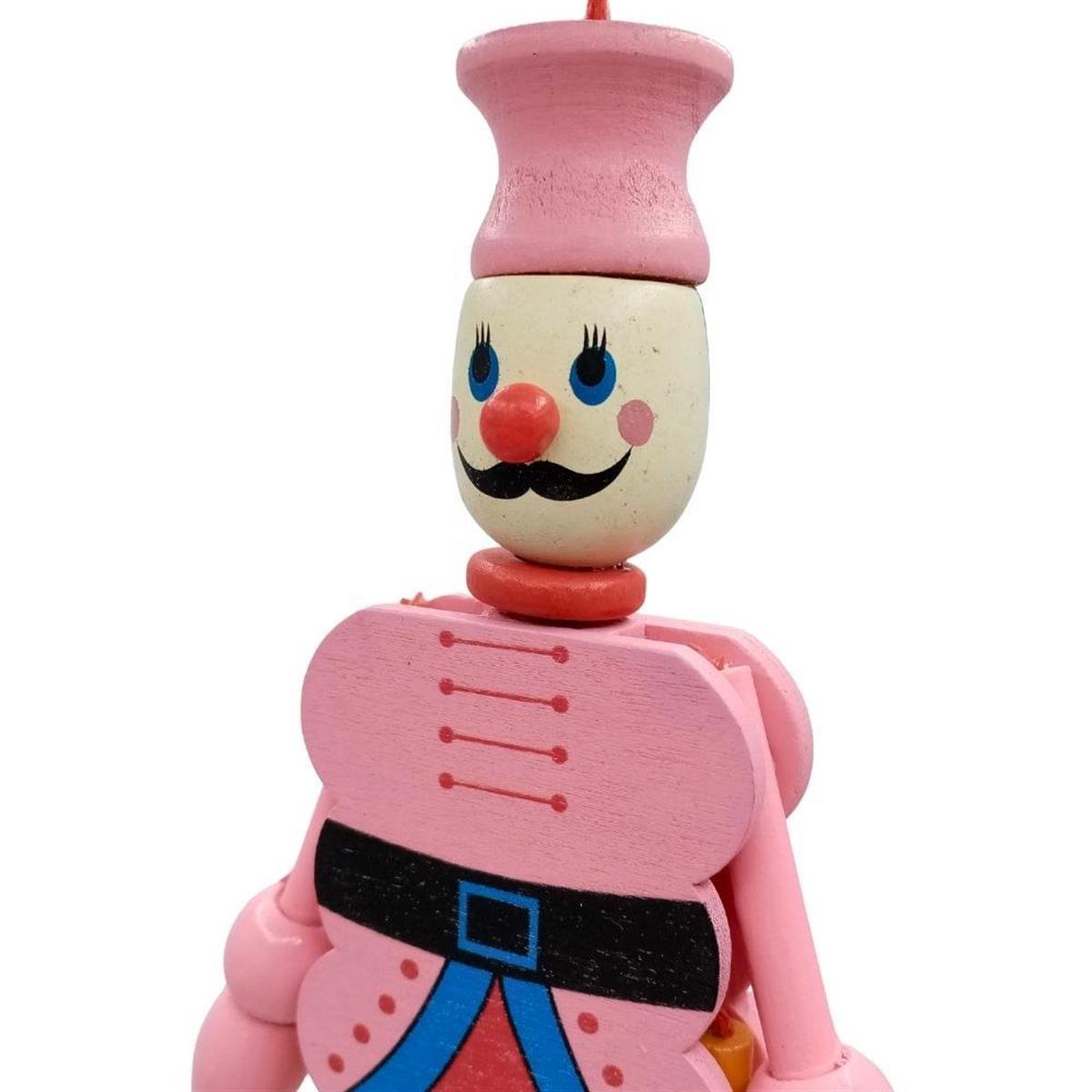 İtalyaDünyadan HediyelerDNY-HD100476Keskin Hediyelik Eşya Ve TekstilKurşun Asker Kukla Pembe Çek Bırak İpli Hareketli 20cm