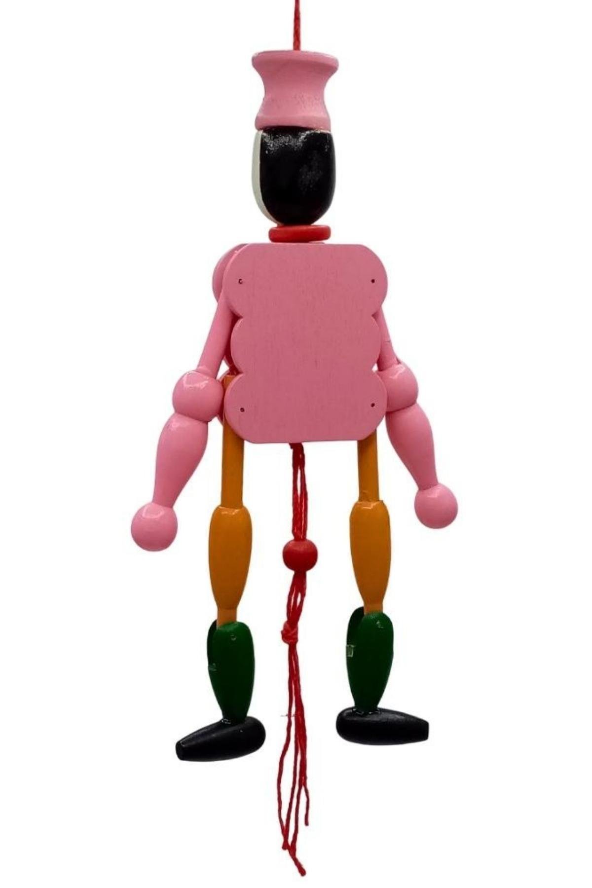 İtalyaDünyadan HediyelerDNY-HD100476Keskin Hediyelik Eşya Ve TekstilKurşun Asker Kukla Pembe Çek Bırak İpli Hareketli 20cm