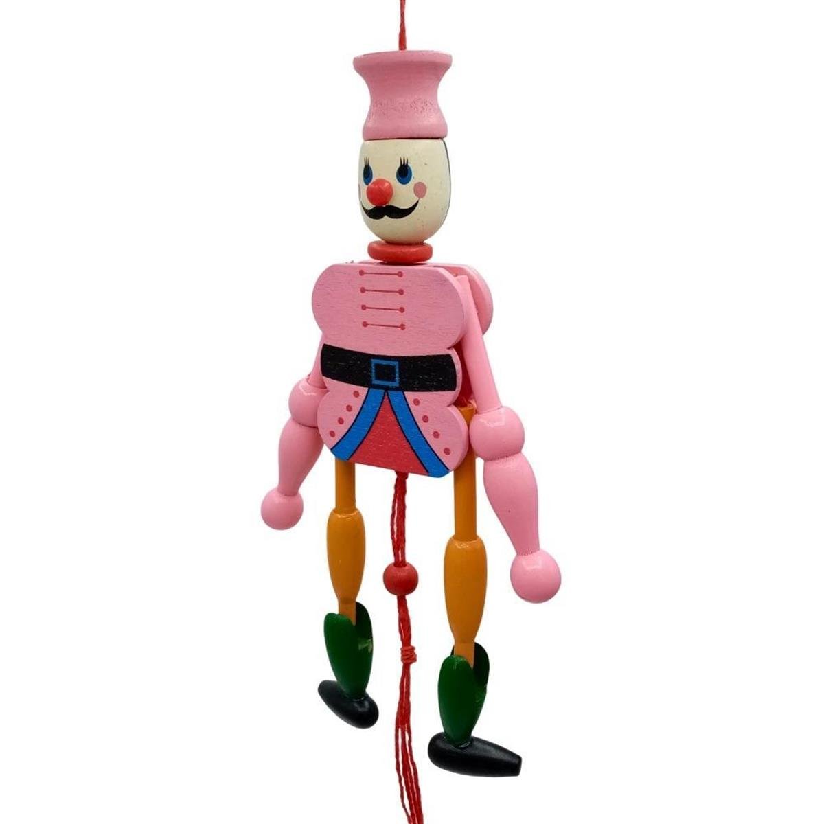 İtalyaDünyadan HediyelerDNY-HD100476Keskin Hediyelik Eşya Ve TekstilKurşun Asker Kukla Pembe Çek Bırak İpli Hareketli 20cm